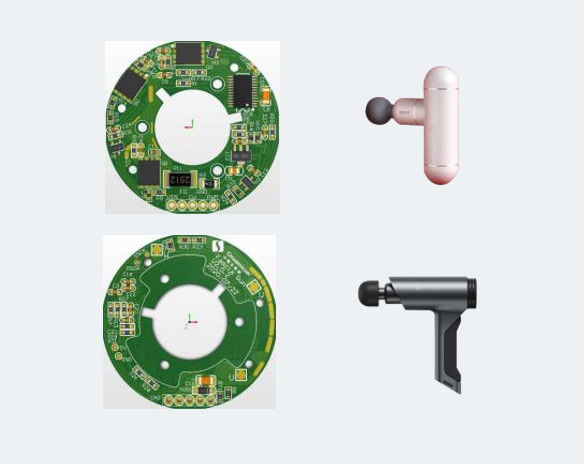 PCB-fabricage voor geborstelde motor Fascia Gun ondersteunt inductieve niet-inductieve vierkantgolfcontrole