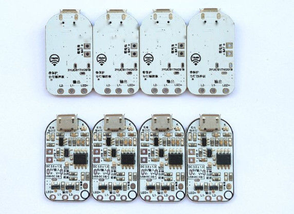 PCBA Voor Touch Control Tafellamp Met Drie Staploze Dimming LED Ondersteunt Charging And Discharging Protection