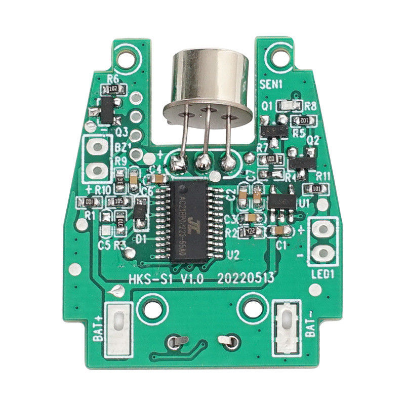 FR-4 Flex PCB Fabricatie Voor Alcohol Tester Rigid PCB Lead Free HASL VO Board Fenolische hars