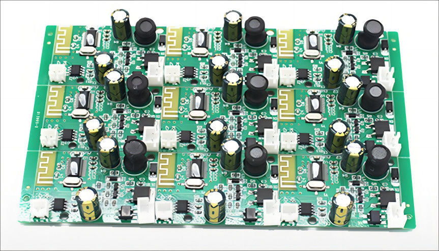 PCBA voor Smart Bluetooth Speaker Audio Control Board met USB en AUX connector, ondersteunt spraakbesturing