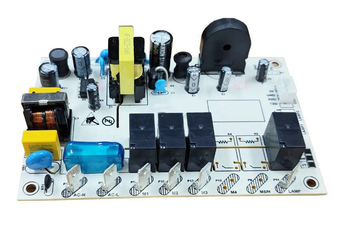 Elektronisch knop touch schakelaar besturingspaneel met achterlicht keuken bereik kap PCB-bord