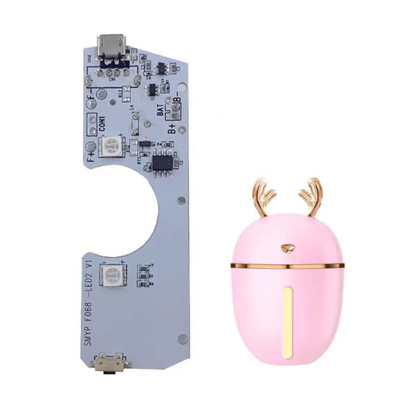 Op maat gemaakte draagbare mini kleine aroma diffuser PCBA USB oplaadbare luchtbevochtigers PCB printplaat