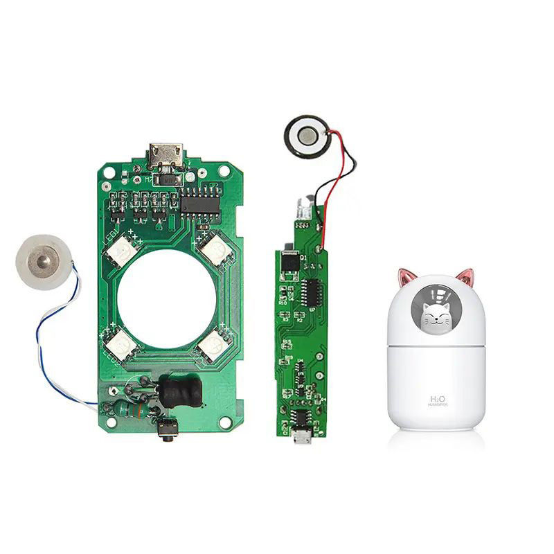 Op maat gemaakte draagbare mini kleine aroma diffuser PCBA USB oplaadbare luchtbevochtigers PCB printplaat