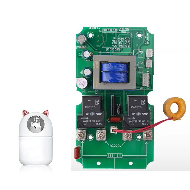 Op maat gemaakte draagbare mini kleine aroma diffuser PCBA USB oplaadbare luchtbevochtigers PCB printplaat