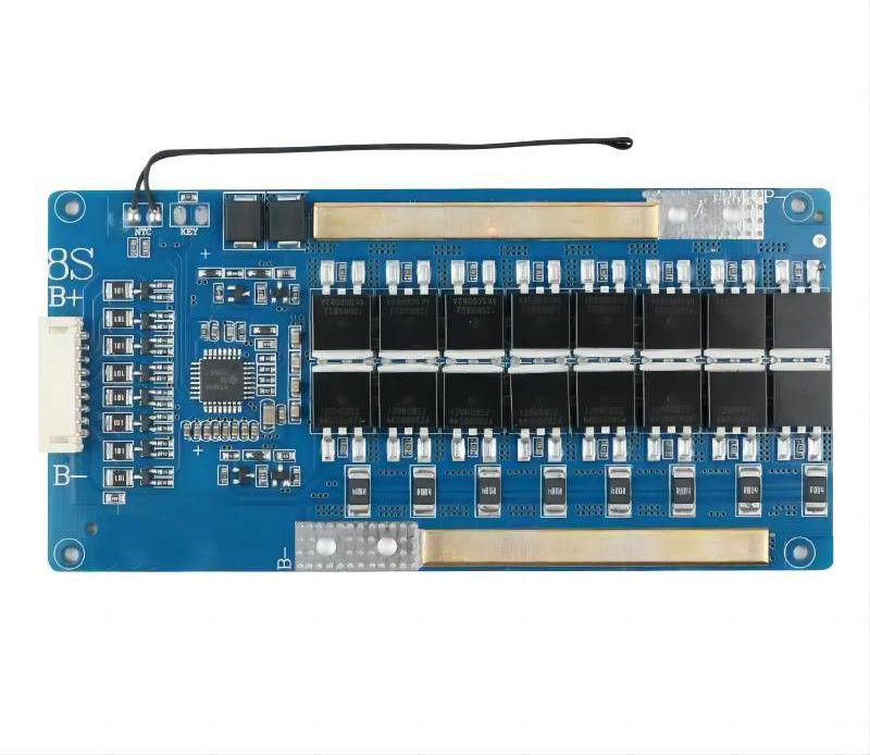 8 Series Lithium Iron Phosphate Battery Protection Board 24V 40A 50A 60A Online PCB Productie