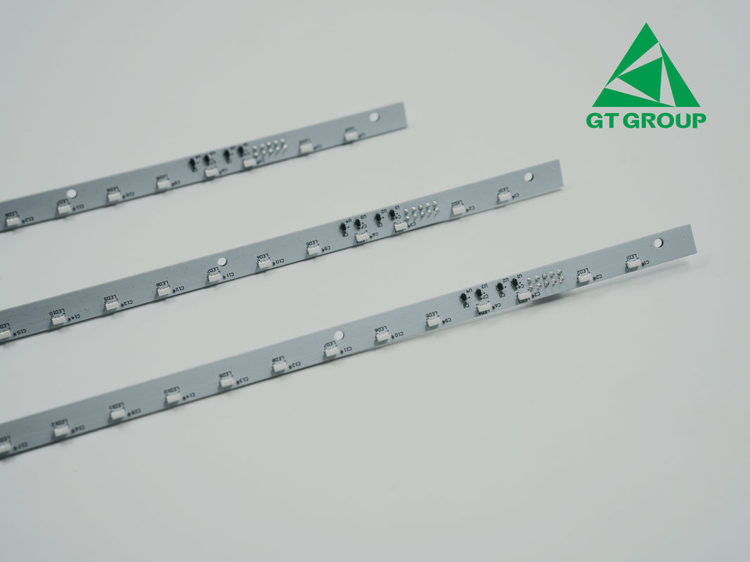 1.60mm 1/1/OZ 4 laag PCBA Printed Circuit Board gevuld met inkt gebruikt in LED-lichtbalk