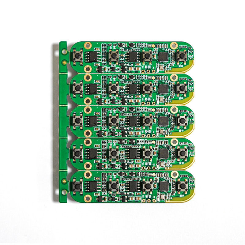 UL gecertificeerd 1.58mm 2 lagen 49805 gaten FR-4 1.60mm Afgerond 170 Tg Waarde PCBA-systeem Product